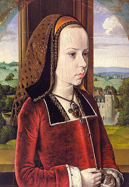 Master of Moulins Portrait of Margaret of Austria